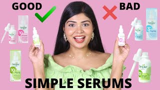 I Tried ALL Simple Booster SerumsHemp Seed Serum Niacinamide Serum Hyaluronic Acid Serum [upl. by Marko]