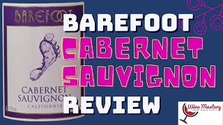 Barefoot Cabernet Sauvignon Wine Review Episode 353 [upl. by Ihsoyim]