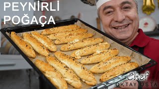 PEYNİRLİ POĞAÇA ❗️Kıyır Kıyır Lezzetli Poğaça  Chef Oktay Usta [upl. by Ruddie85]