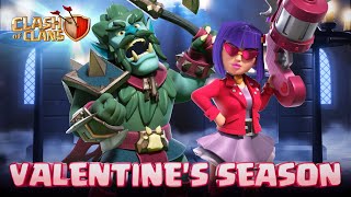 This Valentines Season In Clash of Clans 💕 [upl. by Nilyarg]