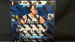 24 Panini Prizm NBA mega box [upl. by Esli681]