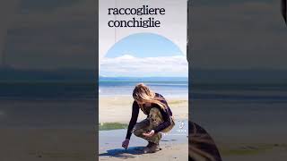 イタリア語覚えCIAO🇮🇹 🇮🇹 Al mare 🌊 🇯🇵 海で使う言葉🏖️🇯🇵 貝殻を集める🇮🇹 raccogliere conchiglie [upl. by Kleon]