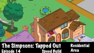 The Simpsons Tapped Out  Residential Area [upl. by Bogusz699]