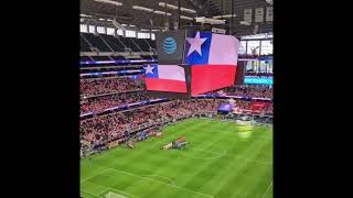 National anthem Chile Copa america 2024  Chile vs Peru [upl. by Araihc]