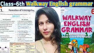 L3 Formation of Interrogatives Walkway English grammarclass6thsolution englishgrammar key [upl. by Issie]