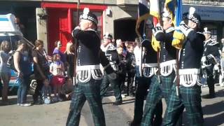 Broxburn Loyalists Flute Band  Band Parade  2011 [upl. by Aerdnac328]