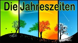 ★ Die Jahreszeiten ★ lernen  Schule  Vorschule  Kindergarten [upl. by Gorey]