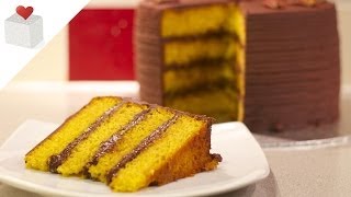 Layer Cake con Bizcocho de Calabaza  Recetas de tartas por Azúcar con Amor [upl. by Remat950]