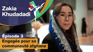 Zakia Khudadadi  une femme engagée pour sa communauté afghane série 34 • FRANCE 24 [upl. by Aleahs]