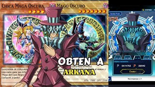 Desbloqueo del personaje ARKANA en duel link [upl. by Tiebout]