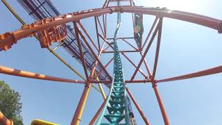 Tempesto  Busch Gardens Williamsburg 4K Front Row POV [upl. by Emirej383]