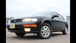 1996 Nissan Maxima GXE 5 Speed Manual No Rust 24337 [upl. by Sidnac173]