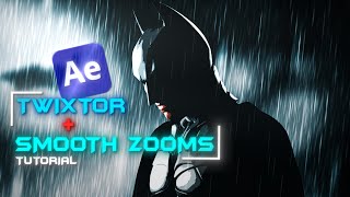 Smooth Twixtor and Zooms Tutorial  Aftereffects [upl. by Monti]