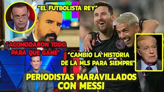 PERIODISTAS MEXICANOS MARAVILLADOS CON MESSI ¿SUPERIOR A PELE Y MARADONA [upl. by Onitsuj]