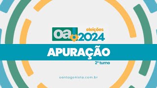 APURAÇÃO AO VIVO  O ANTAGONISTA  ELEIÇÕES 2024  2710 [upl. by Hurty]