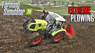 FS25 EXTREME PLOWING [upl. by Nairret]