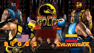 【Mortal Kombat Gold】2 vs 2 Battle Biggs vs EvilwaveJOE【060924】 [upl. by Whyte]