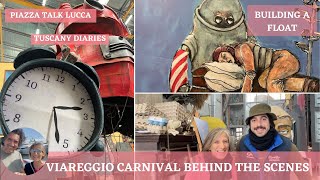 VIAREGGIO CARNIVAL 2024  BEHIND THE SCENES [upl. by Preciosa168]