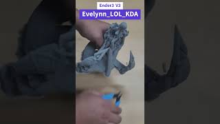 Evelynn LOL KDA Ender3 V3 3D print [upl. by Onitnatsnoc]