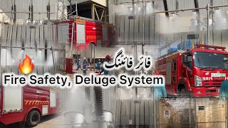 Testing of Deluge Fire Protection System  Fire Hazard Fire Fighting  Safety First Safety For Life [upl. by Aika]