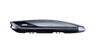 Roof box  Thule Excellence  Thule Boxter [upl. by Leibarg]