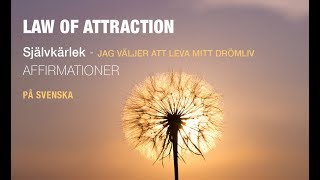 Jag väljer att leva mitt drömliv  Affirmationer  Law of attraction [upl. by Isnyl475]