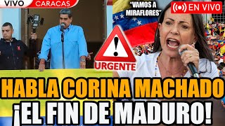 🔴HABLA MARIA CORINA MACHADO EN MARCHA EN VIVO 🔥FRAUDE DE MADURO🔥  FRAN FIJAP [upl. by Pettifer]