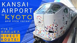 022 • HOW TO get to KYOTO STATION from KANSAI AIRPORT [upl. by Nylorahs]