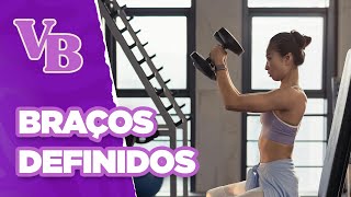 Treino para ter BRAÇOS DEFINIDOS  Você Bonita 08042024 [upl. by Ahteres]