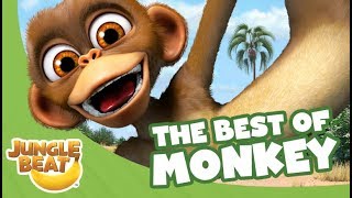 The Best of Monkey  Jungle Beat Compilation Full Episodes [upl. by Ethelind]