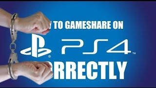 PS4 Game Share Can You RISK Getting Banned PS4 Pro PS4Pro PS4 PS4GameShare PS4GameSharing [upl. by Ennirac269]