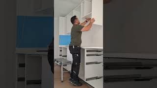 IKEA kitchen cabinets  Short 21 home kitchen diy [upl. by Sibylle]