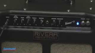 Rivera Venus 3 15watt 1 x 12quot Class A Tube Combo Amplifier Demo  Sweetwater Sound [upl. by Niaz]