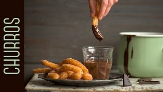 Churros a spanyol fánk  Nosalty [upl. by Itida]