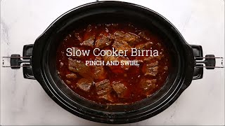 Slow Cooker Birria de Res [upl. by Aicnom381]