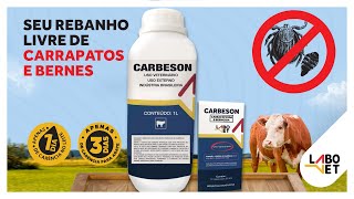 Carbeson – Carrapaticida e Bernicida  Labovet Produtos Veterinários [upl. by Trici120]