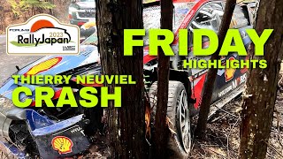 DAY 2 HIGHLIGHTS  WRC FORUM8 RALLY JAPAN 2023 • Action Crash and Maximum Attack [upl. by Llerdna]