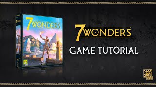 7 WONDERS TUTORIAL VIDEO  Learn how to play 7 Wonders in 10 minutes [upl. by Refinne]