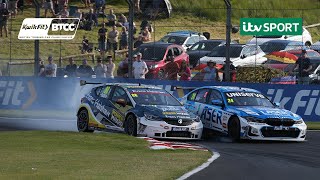 Round 15 in 120s  Oulton Park  BTCC 2024 [upl. by Ahsirtap]