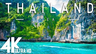 FLYING OVER THAILAND 4K UHD  Relaxing Music Along With Beautiful Nature Videos4K Video Ultra HD [upl. by Ayaladnot]