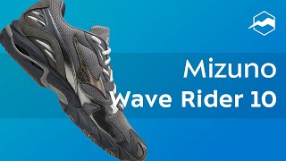 Кроссовки Mizuno Wave Rider 10 Обзор [upl. by Hailahk506]