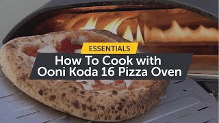 How To Cook With Ooni Koda 16 Pizza Oven  Essentials [upl. by Pontias883]