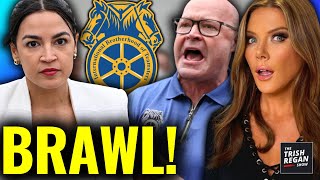 Teamsters vs AOC Major Fight Breaks Out After O’Brien RIPS AOC [upl. by Nora487]