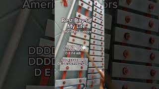 BEST DAY MY LIFEAMERICAN AUTHORSLYRE COVER [upl. by Tallbott961]