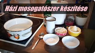 Házi mosogatószer készítése  Környezettudatos tippek [upl. by Orion258]