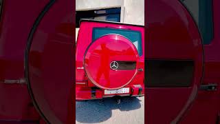 Mercedes G63🖤……mercedes amg g63 red youtube shortsvideo viralshorts [upl. by Aleekat]