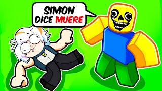 SIMON DICE ATERRADOR COMPLETO SCARY SIMON SAYS ROBLOX [upl. by Chimene]