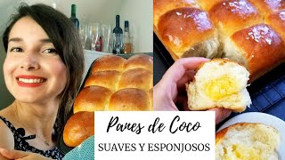 Panes CHINOS rellenos de coco Dulces y suaves como nubes Los más ricos que probarás en tu vida 😋 [upl. by Aloisius669]