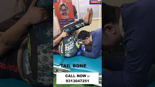 Tail bone Pain  Chiropractic Treatment in Delhi India  Dr Varun  Call  9313047251  delhi [upl. by Malchy]