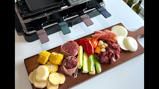 Colorful Raclette Grill Party Ideas [upl. by Rex817]